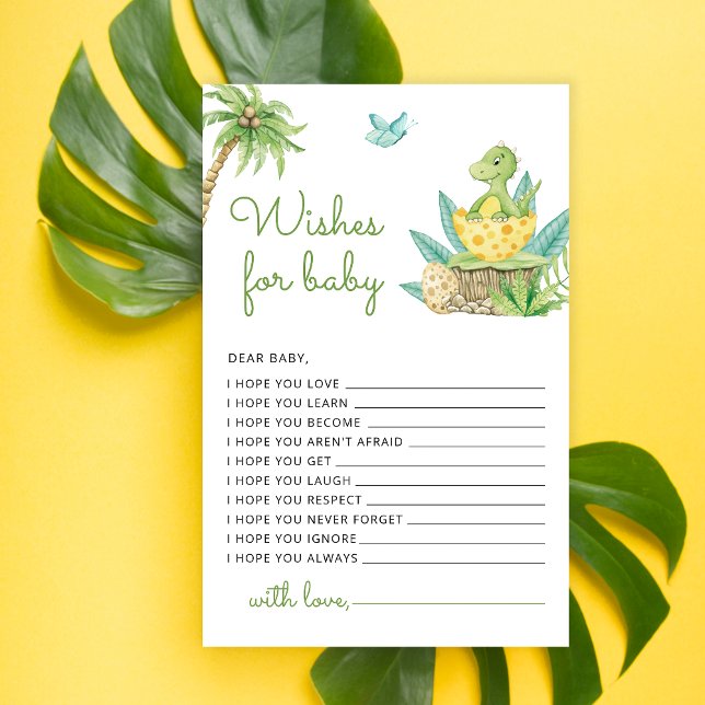 Niedliche Dinosaurier-Watercolor-Wünsche für Kinde (Von Creator hochgeladen)