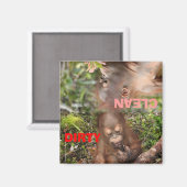 Niedliche Dirty oder saubere Geschirr in Geschirrs Magnet (Vorderseite/Rückseite)