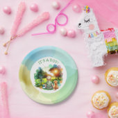 Niedliche Disk Golf Boy's Baby Shower | Das ist ei Pappteller (Party)