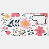 Niedliche Ditsy Spring Blume Samsung Galaxy Hülle (Rückseite (Horizontal))