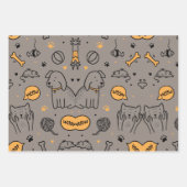 NIEDLICHE DOG&CAT GESCHENKPAPIER SET (Vorderseite 3)