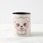 Niedliche Dog Combo-Tasse Tasse (Zentrum)