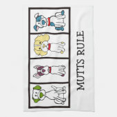 Niedliche Dog-Handtuch - Mutt-Regel Handtuch (Vertikal)