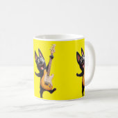 Niedliche Dog-Kaffee-Tasse - Perfektes Geschenk fü Kaffeetasse (VorderseiteRechts)
