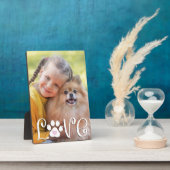 Niedliche Dog-LIEBE Foto drucken Fotoplatte (Seite)