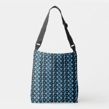Niedliche Dog Paw Print Tasche / Cross-Body Bag