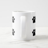 Niedliche Dog Paw Tasse - Ideal für Pet Liebhaber! (Rückseite)