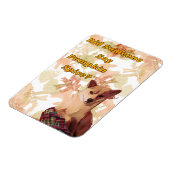 Niedliche Dog Pumpkin Gewürzmagnete Magnet (Linke Seite)