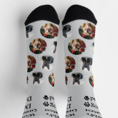 Niedliche Dog Vater Foto Socken für benutzerdefini (Oben)