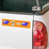 Niedliche Doggie Autoaufkleber (Auf Lkw)
