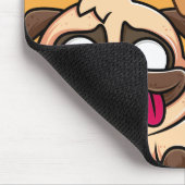 Niedliche Doggy anpassen Mousepad (Ecke)
