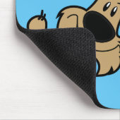 Niedliche Doggy anpassen Mousepad (Ecke)