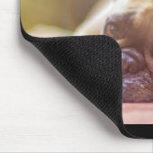 Niedliche Doggy anpassen Mousepad (Ecke)