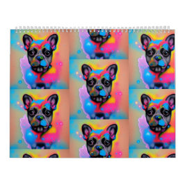 Niedliche Doggy Faces 2023 Kalender