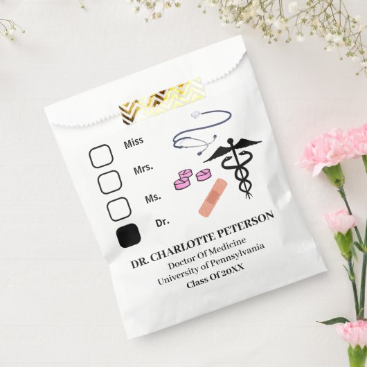 Niedliche Doktorand Medical Student Graduation Par Geschenktütchen (Versiegelt)