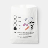 Niedliche Doktorand Medical Student Graduation Par Geschenktütchen (Vorderseite)