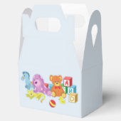 Niedliche Dolls (blau) Geschenkschachtel (Geöffnet)