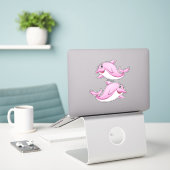 Niedliche Dolphin-Aufkleber Aufkleber (Laptop auf Schreibtisch)
