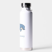 Niedliche Dolphin Einzigartiger Junge Personalisie Trinkflasche (Links)