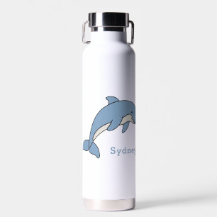 Niedliche Dolphin Einzigartiger Junge Personalisie Trinkflasche