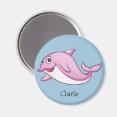 Niedliche Dolphin-individuelle Name-Magnete Magnet (Vorderseite/Rückseite)