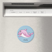 Niedliche Dolphin-individuelle Name-Magnete Magnet (In Situ (Geschirrspüler))