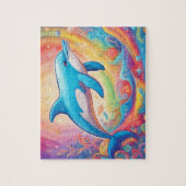 Niedliche Dolphin Puzzle (Vertikal)