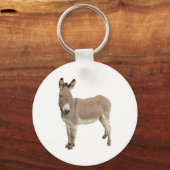 Niedliche Donkey Burro Fotografie Schlüsselanhänger (Vorderseite)