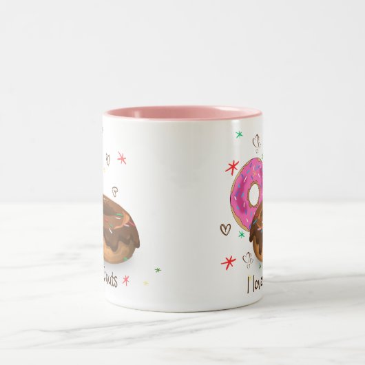 Niedliche Donuts Kaffee Tasse (Mittel)