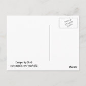 Niedliche Donuts mit Botschaft... Postkarte (Rückseite)