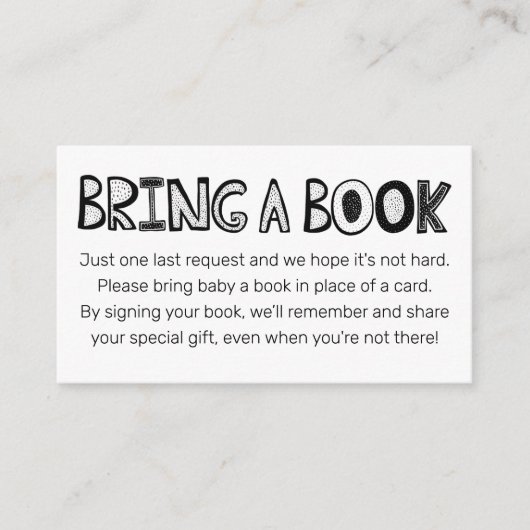 Niedliche Doodle-Bücher für Kinder Begleitkarte (Vorderseite)