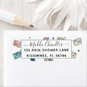 Niedliche Doodle-Umschläge Handzeichen-Adresse (Insitu)