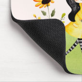 Niedliche Doppeldrücke in einem Feldmäusepad Mousepad (Ecke)