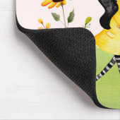Niedliche Doppeldrücke in einem Feldmäusepad Mousepad (Ecke)