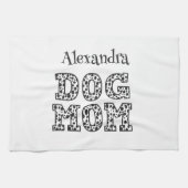 Niedliche Dotter-Mama Geschirrtuch (Horizontal)