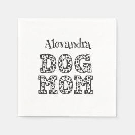 Niedliche Dotter-Mama Serviette