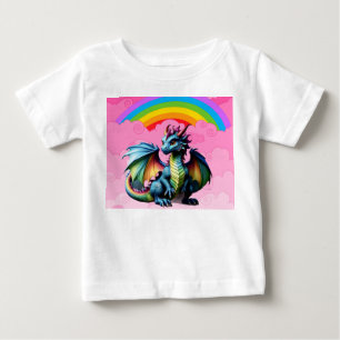Niedliche Drachen Baby T-shirt