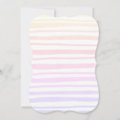 Niedliche Dracheneinladung zur Babydusche. Einladung (Rückseite)