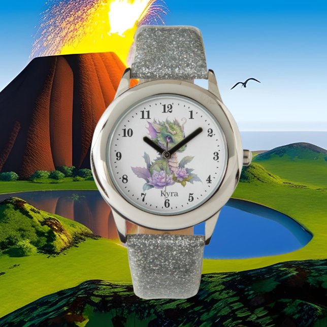 niedliche Drachenliebhaber geben Namen Armbanduhr (Von Creator hochgeladen)