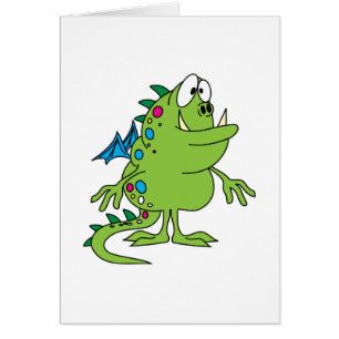 niedliche Drachenmonsterkreatur
