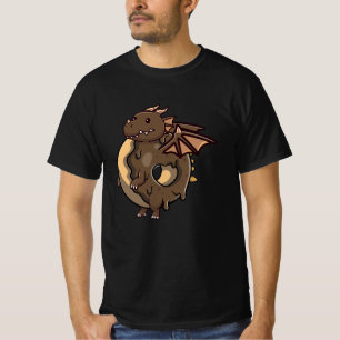 Niedliche Drachenschokolade T-Shirt