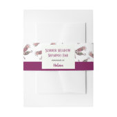 Niedliche Dragonfly Handmade Shampoo Bar Soap Pack Einladungsbanderole (Vorderseite Beispiel)