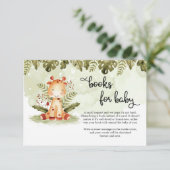 Niedliche Dschungelsafari Begleitkarte (Stehend Vorderseite)