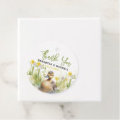 Niedliche Duck Babydusche Geschenkanhänger (Beispiel)