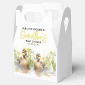 Niedliche Duck Babydusche Geschenkschachtel (Geöffnet)