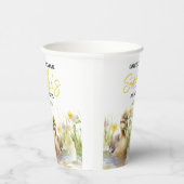 Niedliche Duck Babydusche Pappbecher (Rechts)