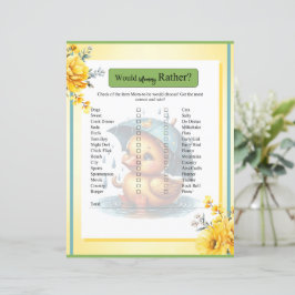 Niedliche Ducksäckchen-Babydusche würde eher mitha