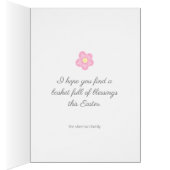 Niedliche Ducky-Osterferien-Karte (Innen (Rechts))