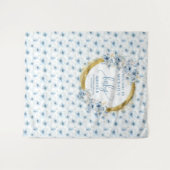 Niedliche Duftblüten mit Goldjungen-Dusche Wandteppich (Vorderseite (Horizontal))