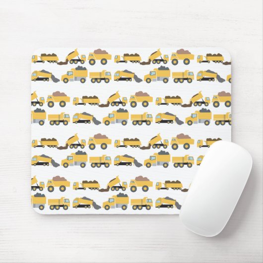 Niedliche Dump Trucks Bau-LKW Mousepad (Mit Mouse)